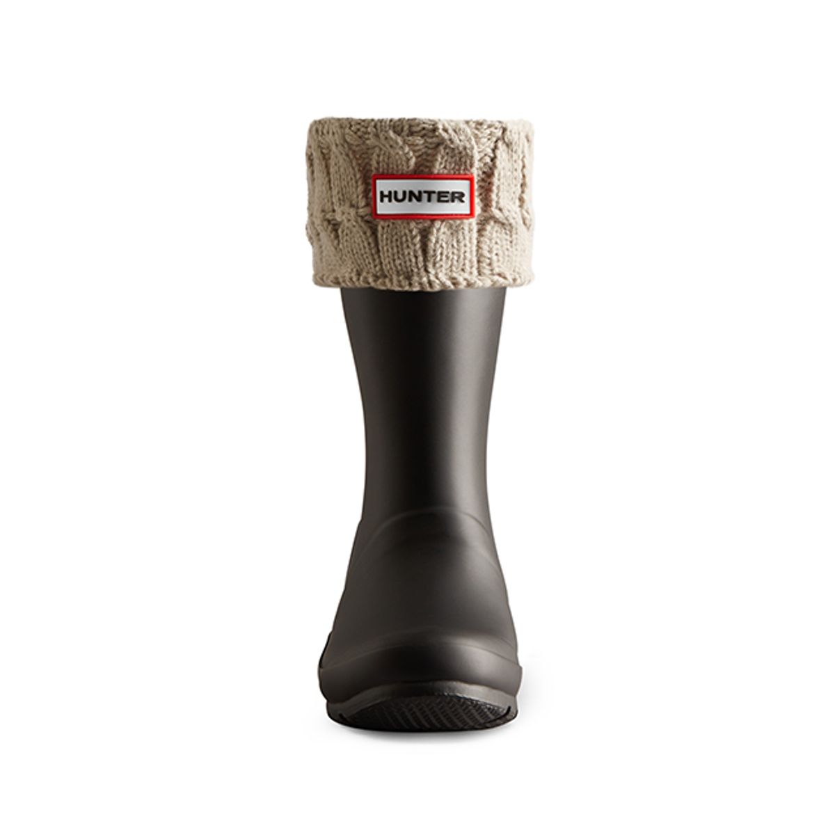 헌터(HUNTER) [UNISEX] 오리지날 6스티치 케이블 숏 부츠삭스 - 그레이지 UAS3416RPYGRG