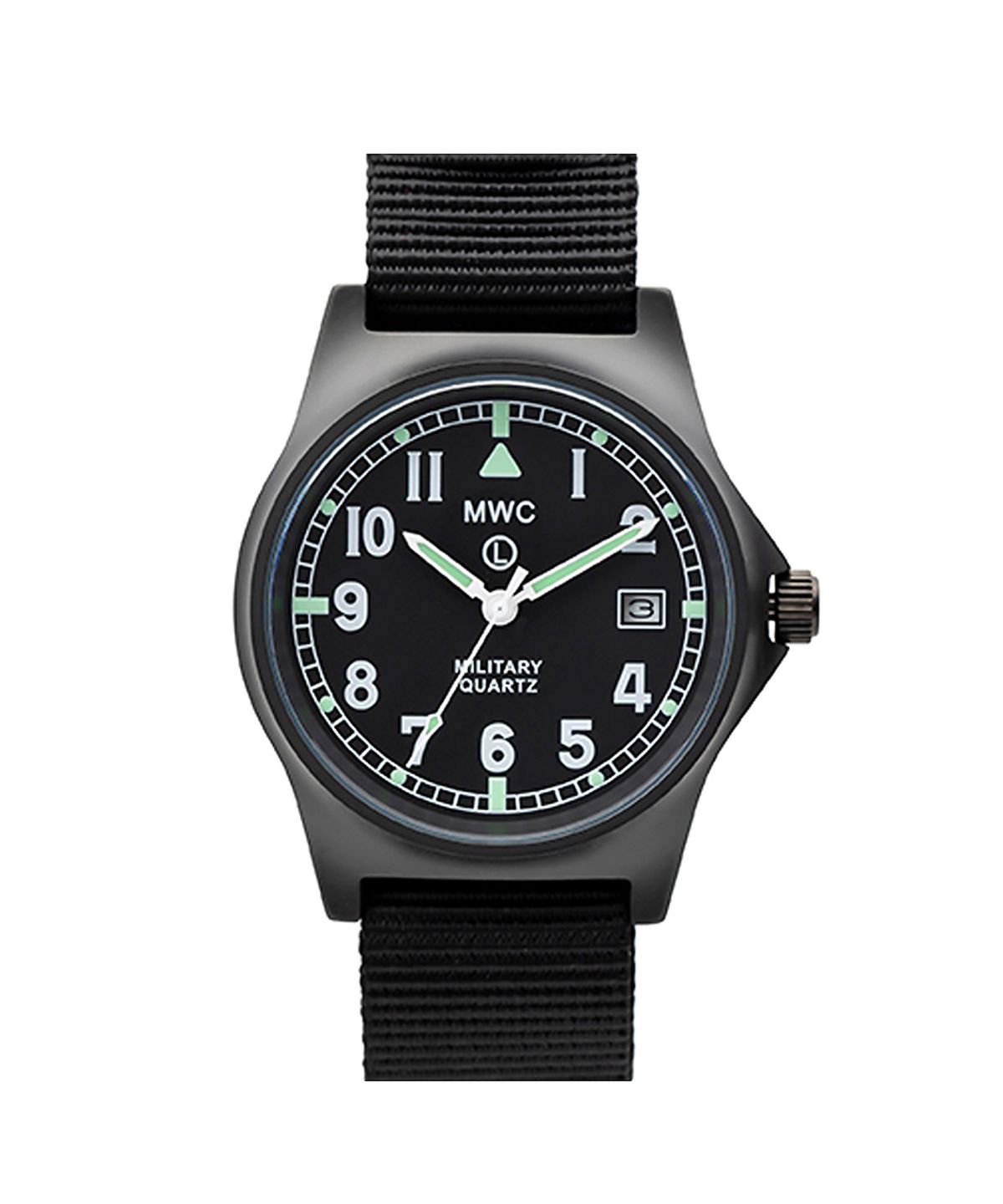엠더블유씨 시계(MWC WATCH) G10 데이저스트 PVD - 블랙X블랙
