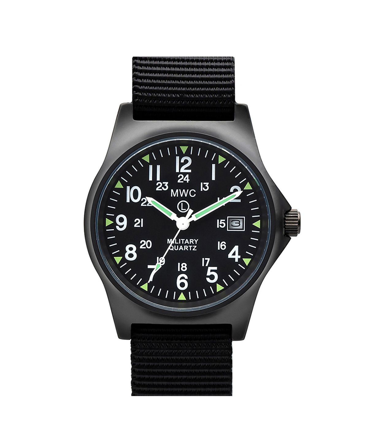 엠더블유씨 시계(MWC WATCH) G10 데이저스트 24H PVD - 블랙X블랙