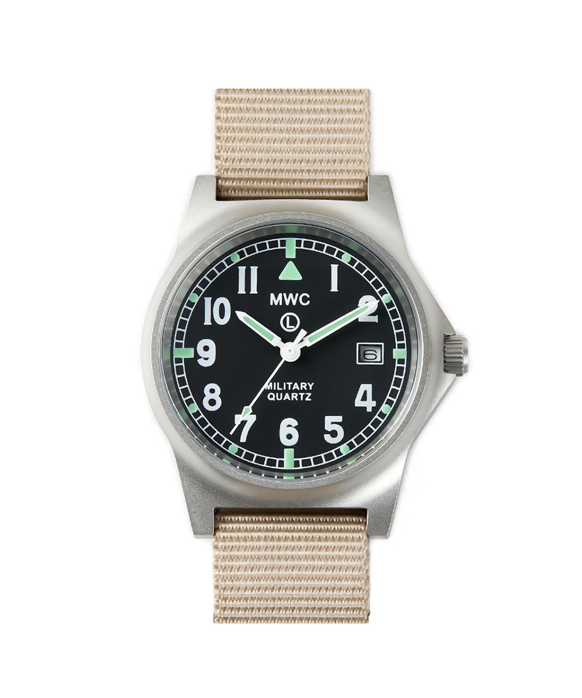 엠더블유씨 시계(MWC WATCH) G10 데이저스트 - 실버X데저트