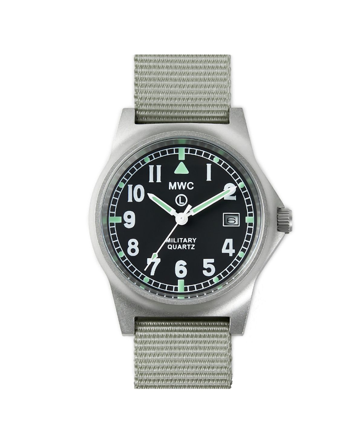 엠더블유씨 시계(MWC WATCH) G10 데이저스트 - 실버X그레이