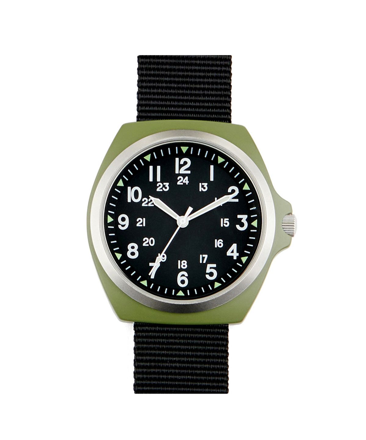 엠더블유씨 시계(MWC WATCH) 이라크전 미군시계 올리브X블랙