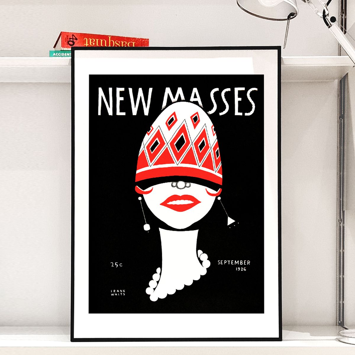 아트밀(ARTMILL) 빈티지 미드센추리  팝아트 포스터 액자 37종 - P08 New Masses(1926)
