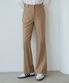 컴피 울 슬림 부츠컷 슬랙스 [BEIGE]