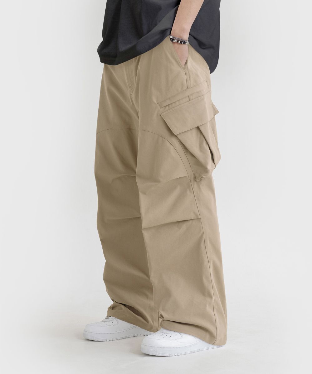 MUSINSA | LEMAIN SECOND Wide Big Pocket Parachute Banding Cargo