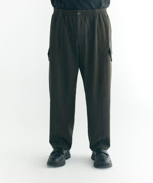 [빅사이즈]스튜디오 워크 릴랙스 팬츠 카키