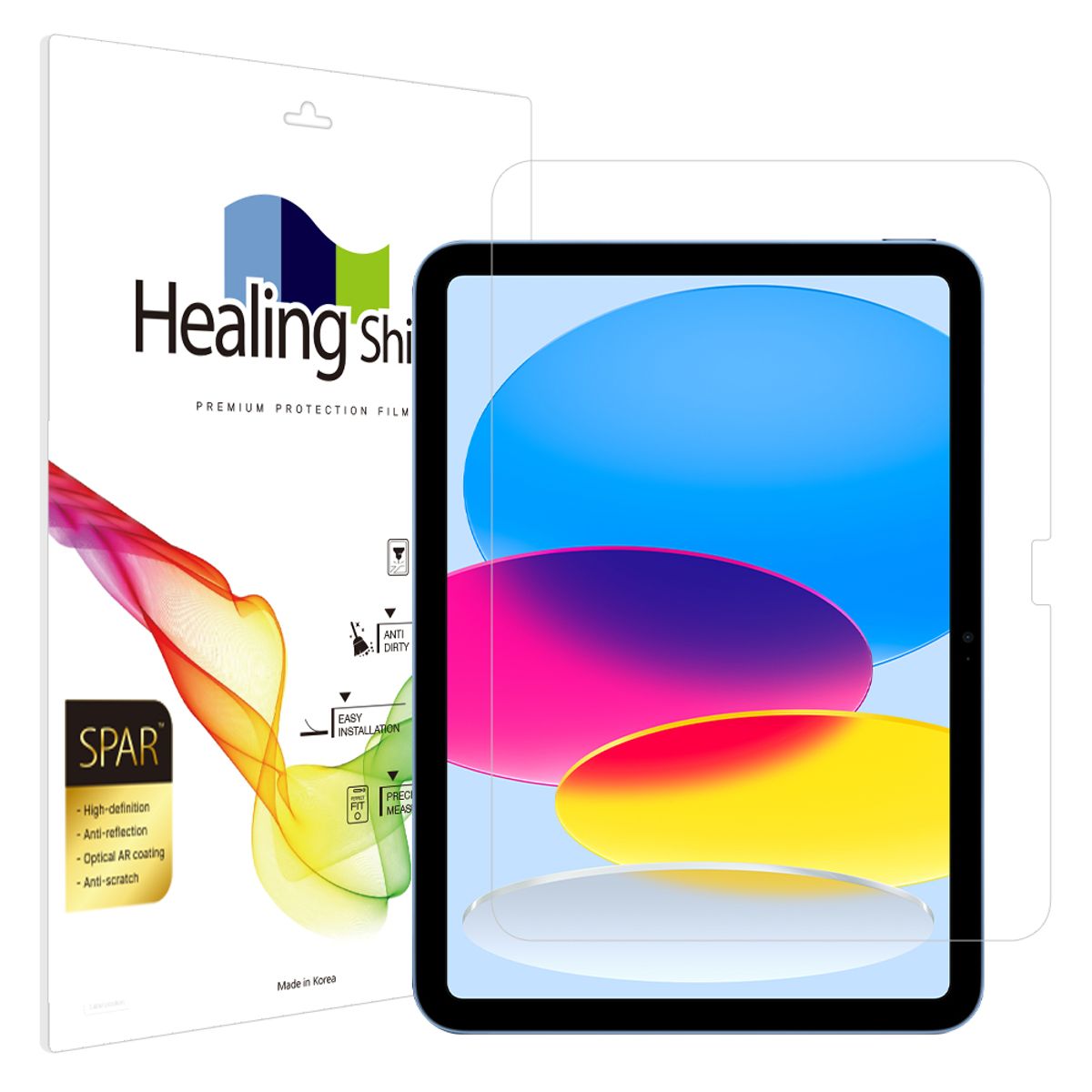 힐링쉴드(HEALINGSHIELD) 아이패드 10세대 10.9 슈페리어 AR 고화질 액정보호필름