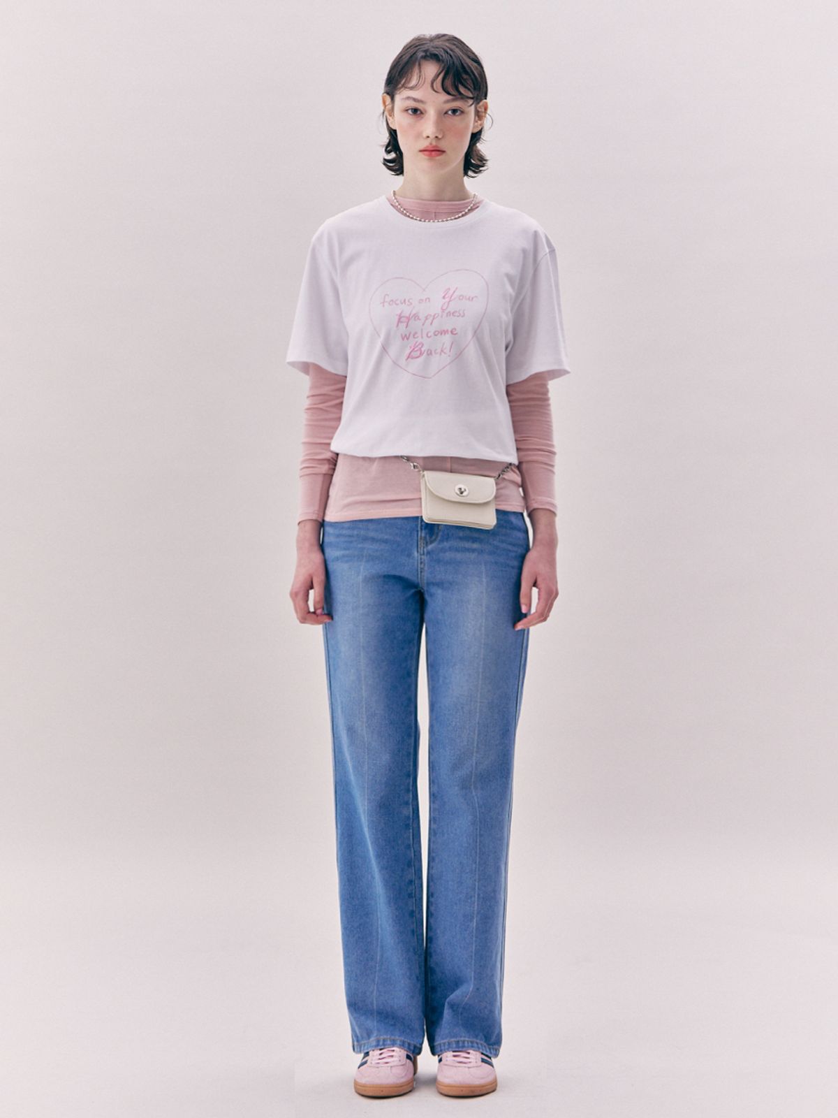 로브로브(LOVLOV) HEART DRAWING T-SHIRT