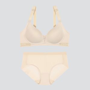 [브라1+팬티2]더블 하트 볼륨 브라팬티 SET