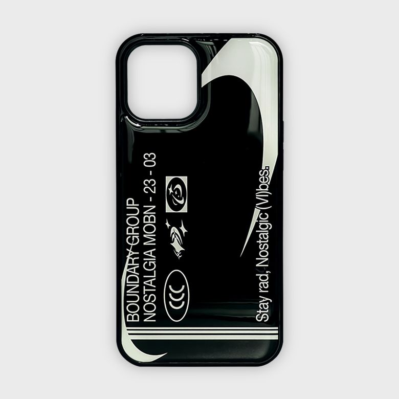Nostalgic Vibes Phone Case (BK)