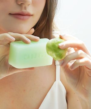 캐비지 약알칼리성클렌징폼 천연비누 대용량 140g