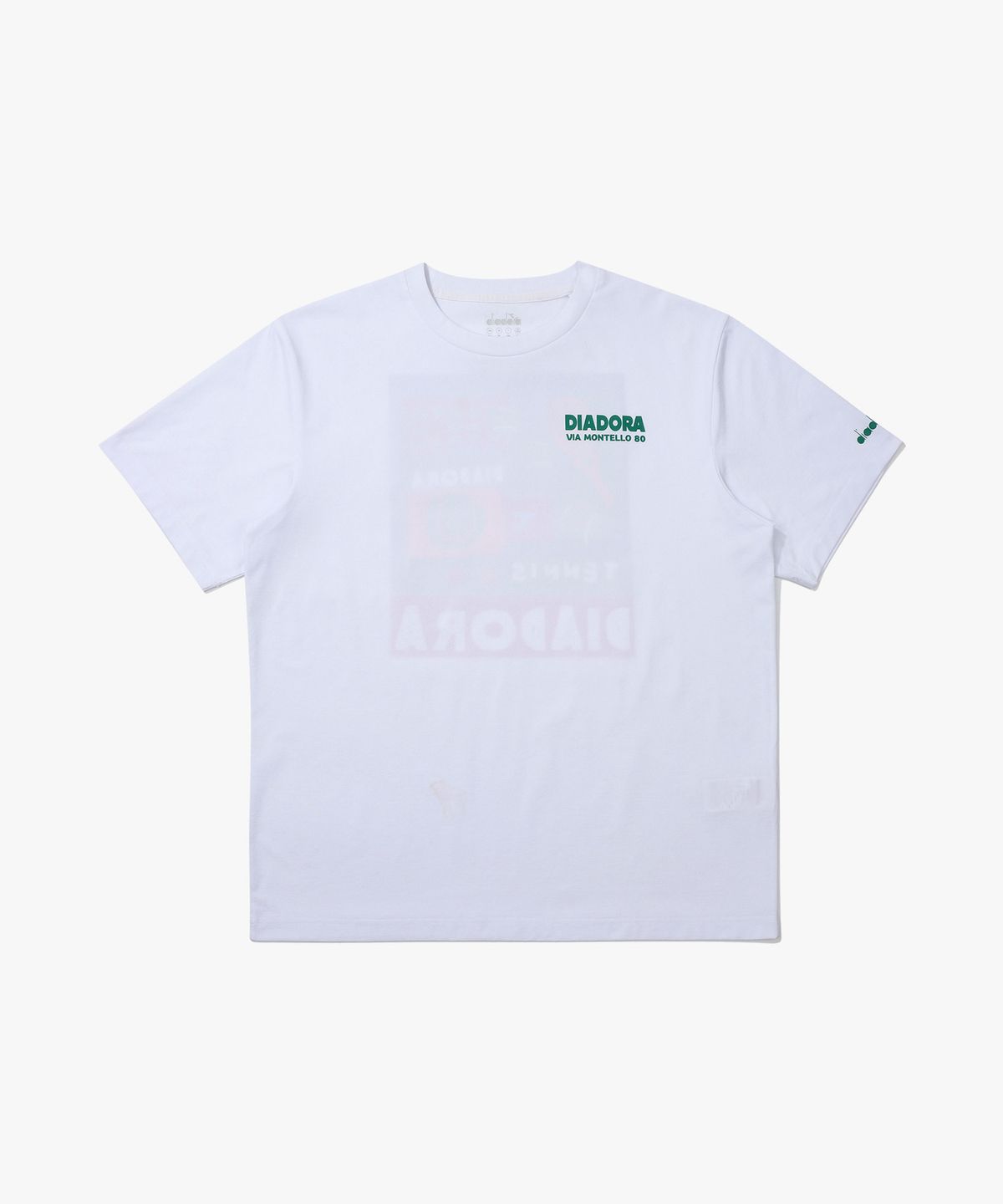 디아도라(diadora) AIRTEX 그래픽 티셔츠 WHITE