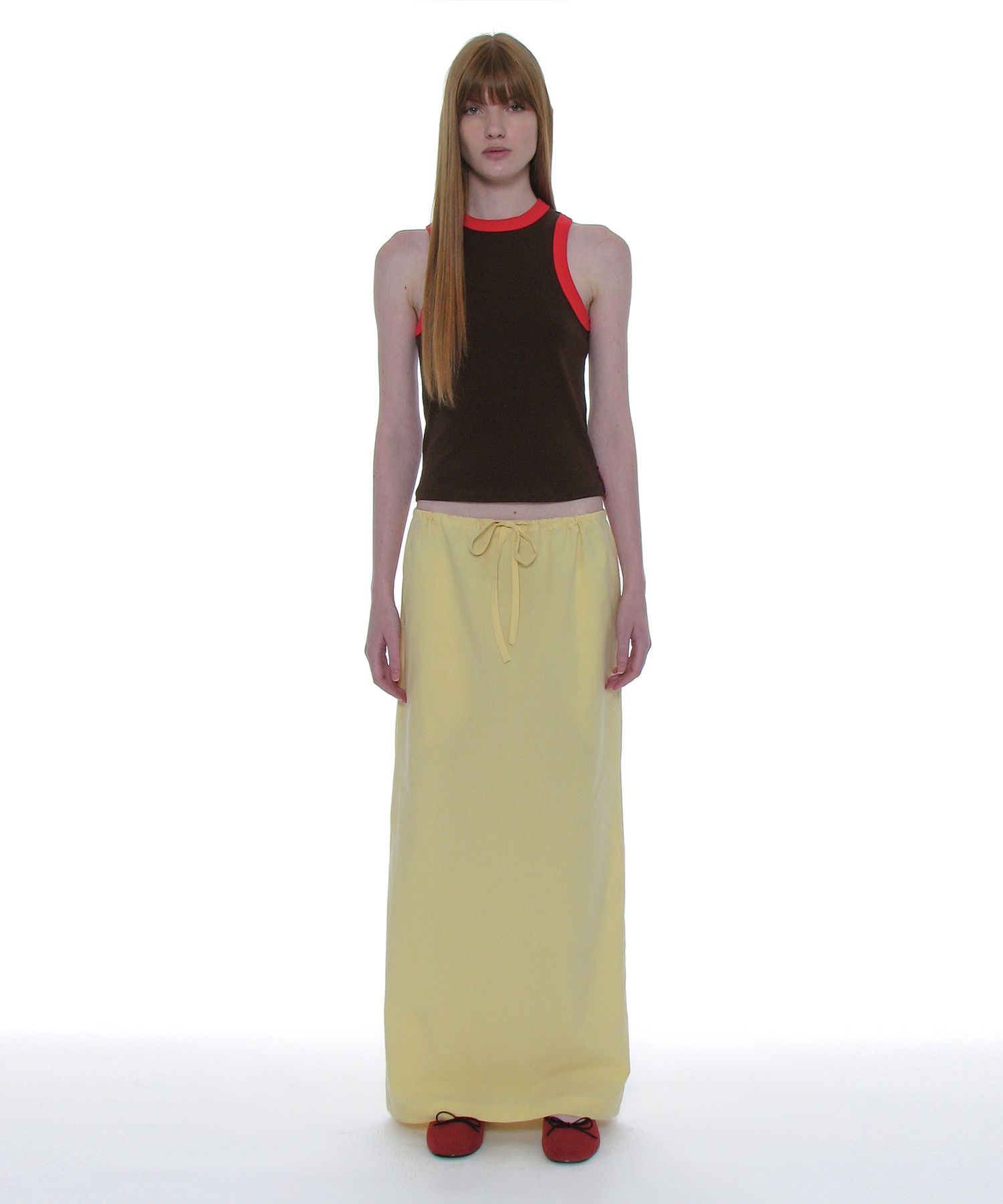 [Sinoon] STRIPE MAXI LONG スカート★新作★韓国ファッション★ SINOON ｜시눈 공식 온라인 스토어
