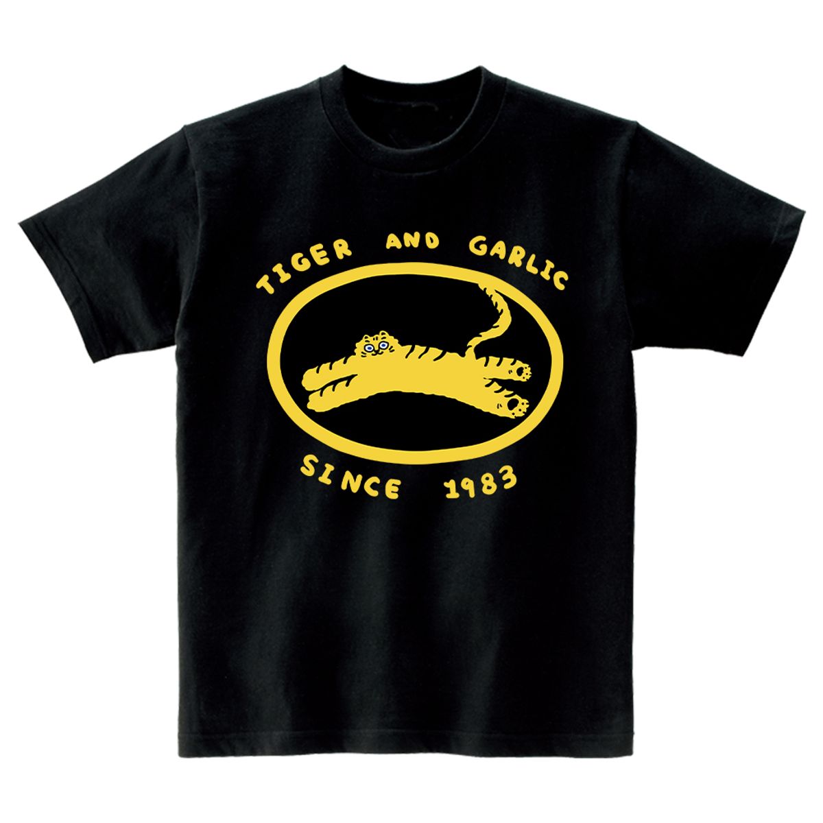 타이거앤갈릭(TIGER AND GARLIC) YELLOW TIGER SINCE 1983_BLACK