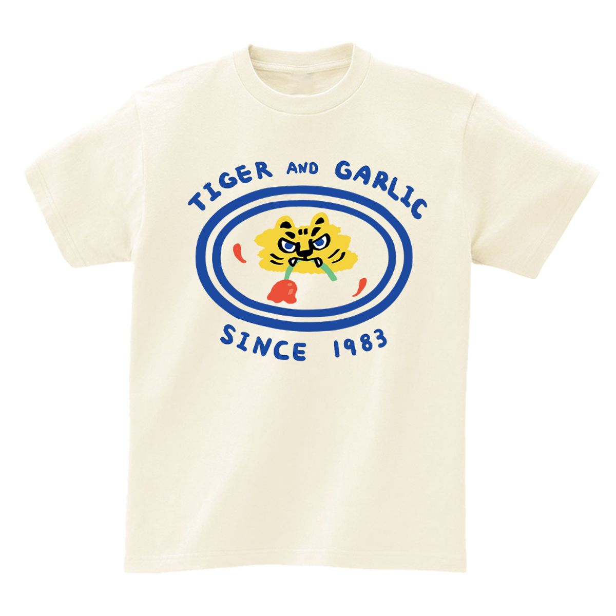타이거앤갈릭(TIGER AND GARLIC) BLUE TIGER AND GARLIC SINCE 1983_CREAM