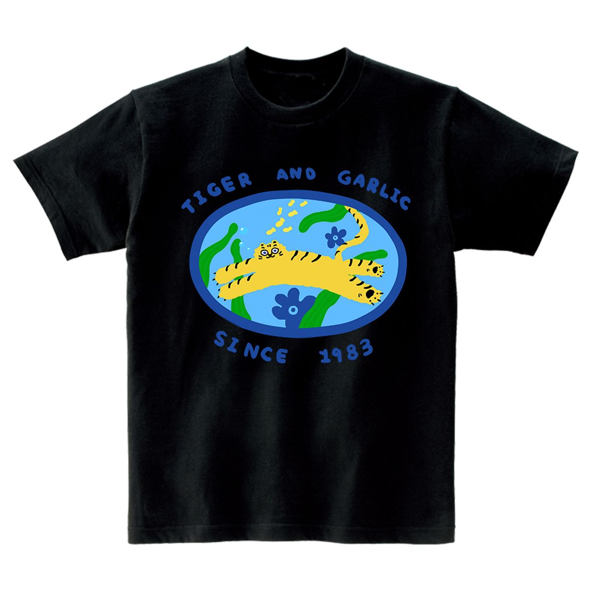 타이거앤갈릭(TIGER AND GARLIC) UNDER THE SEA TIGER SINCE 1983_BLACK