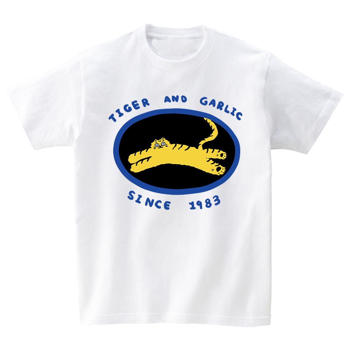 타이거앤갈릭(TIGER AND GARLIC) BLUE TIGER SINCE 1983_WHITE