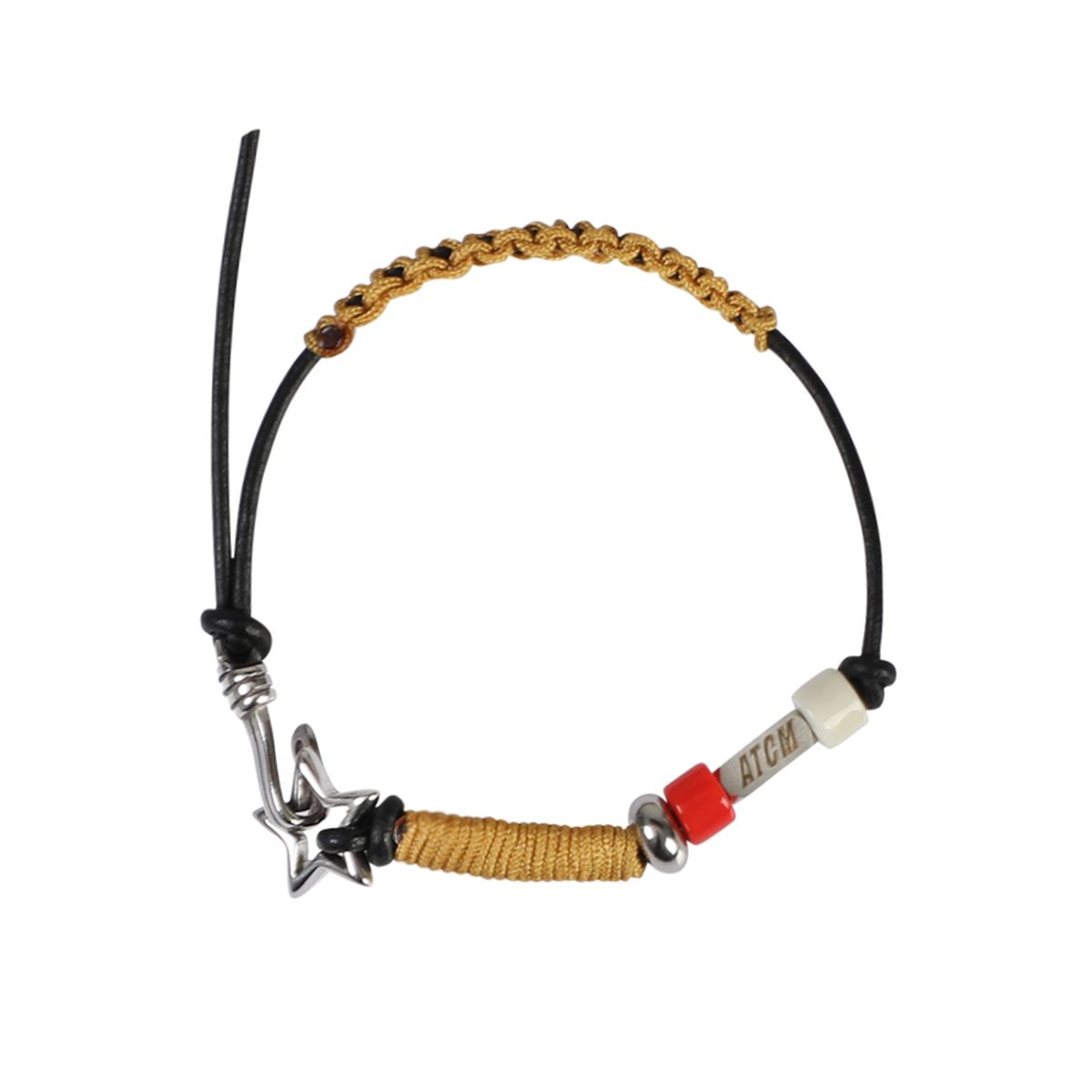 어센틱모즈(AUTHENTICMODS) ATCM Half-Light bracelet(black)