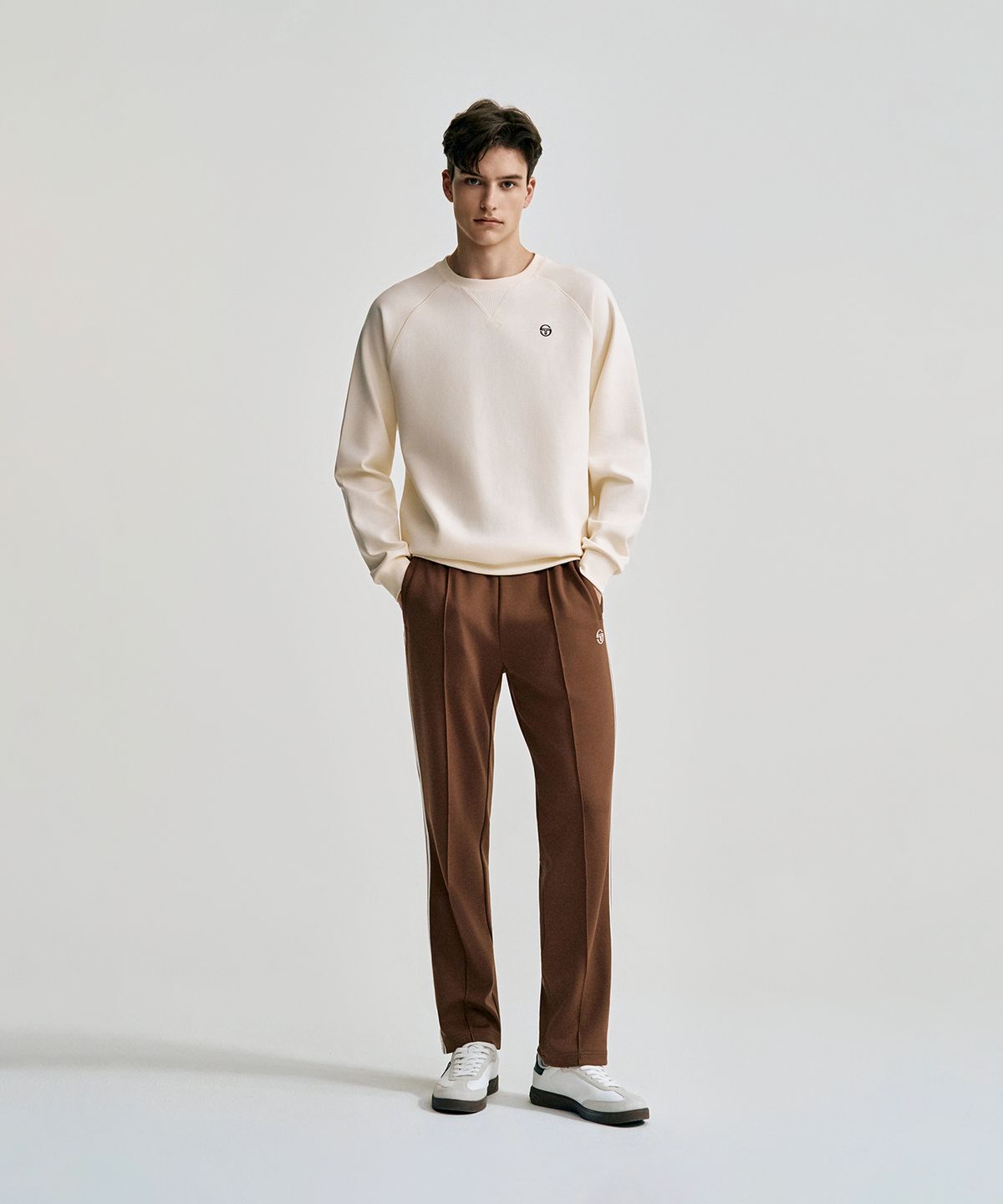 세르지오 타키니(SERGIO TACCHINI) M 고트 다마린도 트랙 팬츠 (D.Brown)