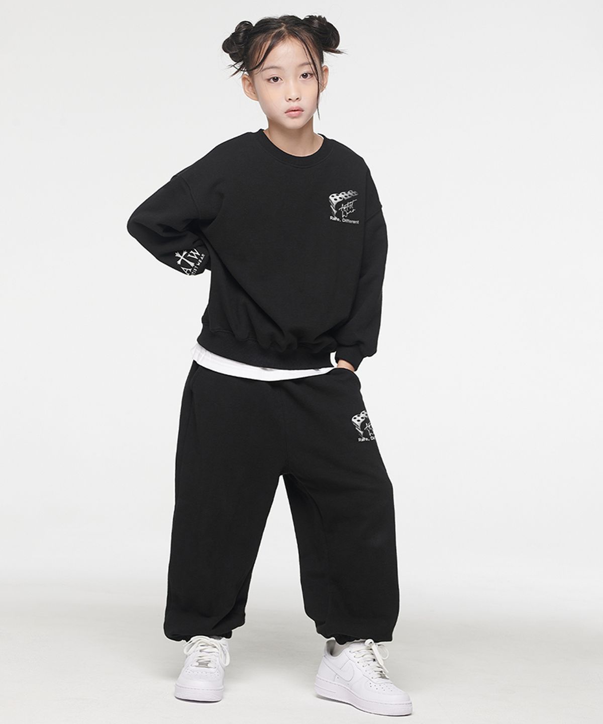 아티스트웨어 키즈(ARTISTWEARKIDS) [ATW] 키즈 다이스 셋업_BK