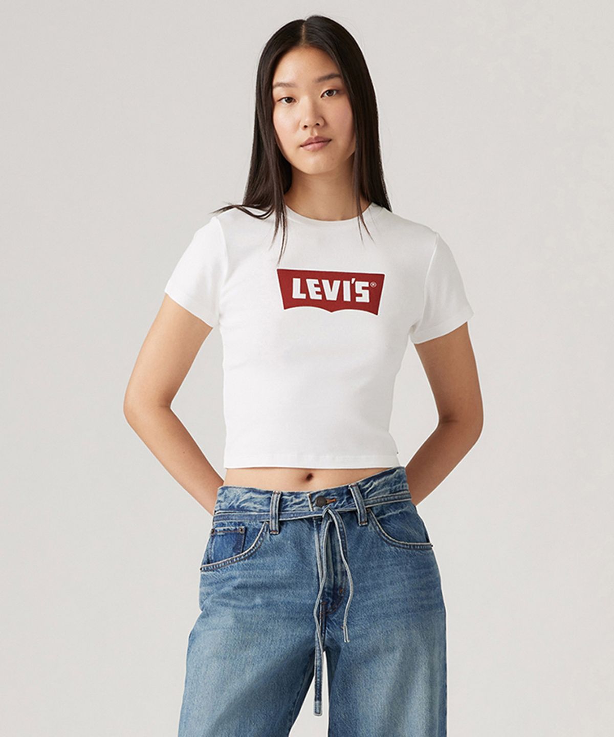 리바이스(LEVI'S) 그래픽 에센셜 스포티 티 A8798-0029