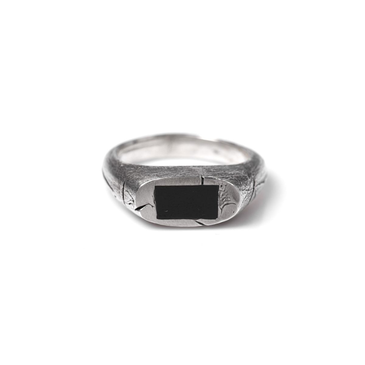 어 그라운드 링(AGROUNDRING) Square Onyx Ring