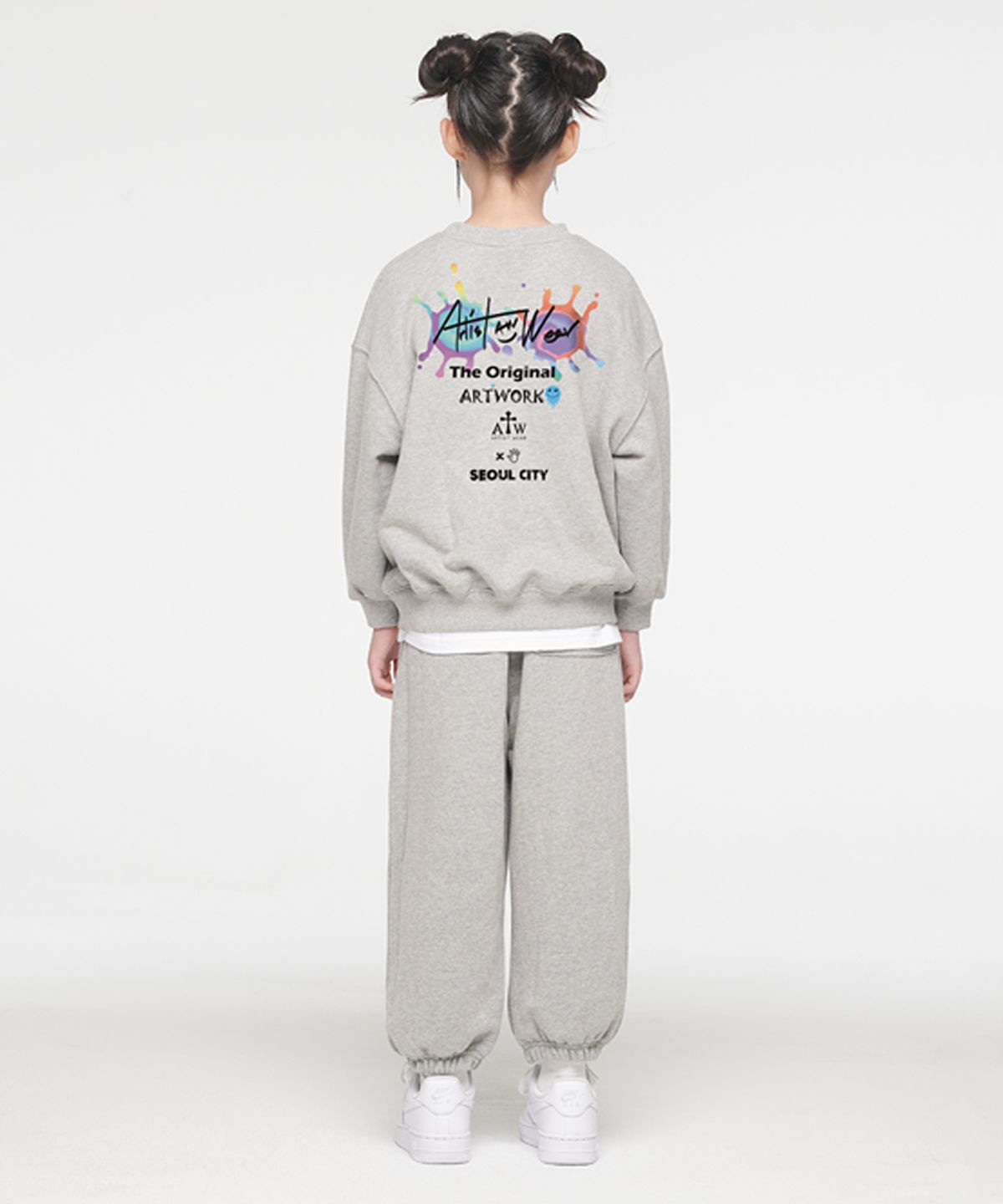 아티스트웨어 키즈(ARTISTWEARKIDS) [ATW] 키즈 오리지널 셋업_GY