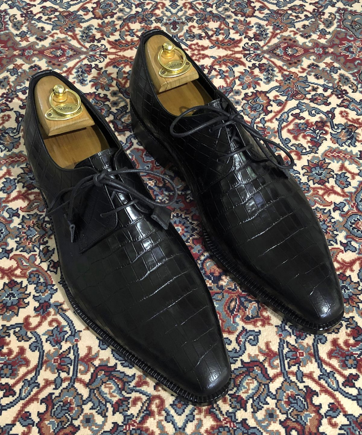 조앤슈(JOENSHOE) 헤리티지 벤 쿼드 홀컷 옥스퍼드 블랙