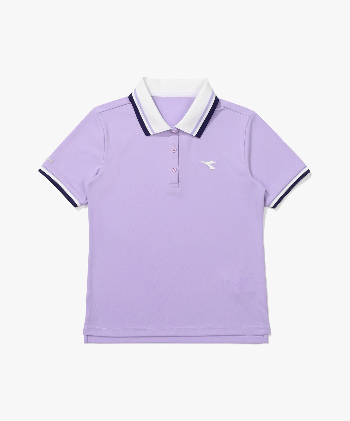 디아도라(diadora) 쿨코어 PQ 반팔 티셔츠 우먼 PURPLE