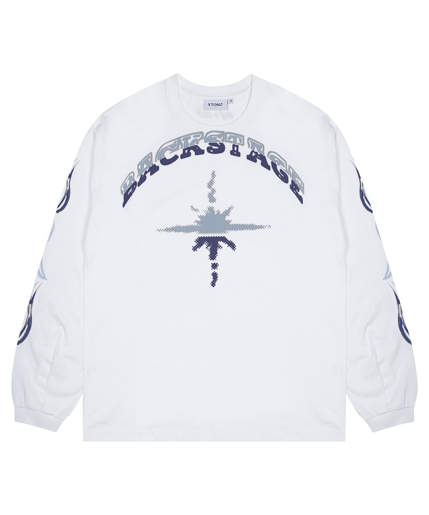 トップスその他 XTONZ XTT102 Backstage Loose Fit Long Sleeve WHITE XTT102WH MUSINSA公式 | XTONZ XTT102 Backstage Loose Fit Long Sleeve