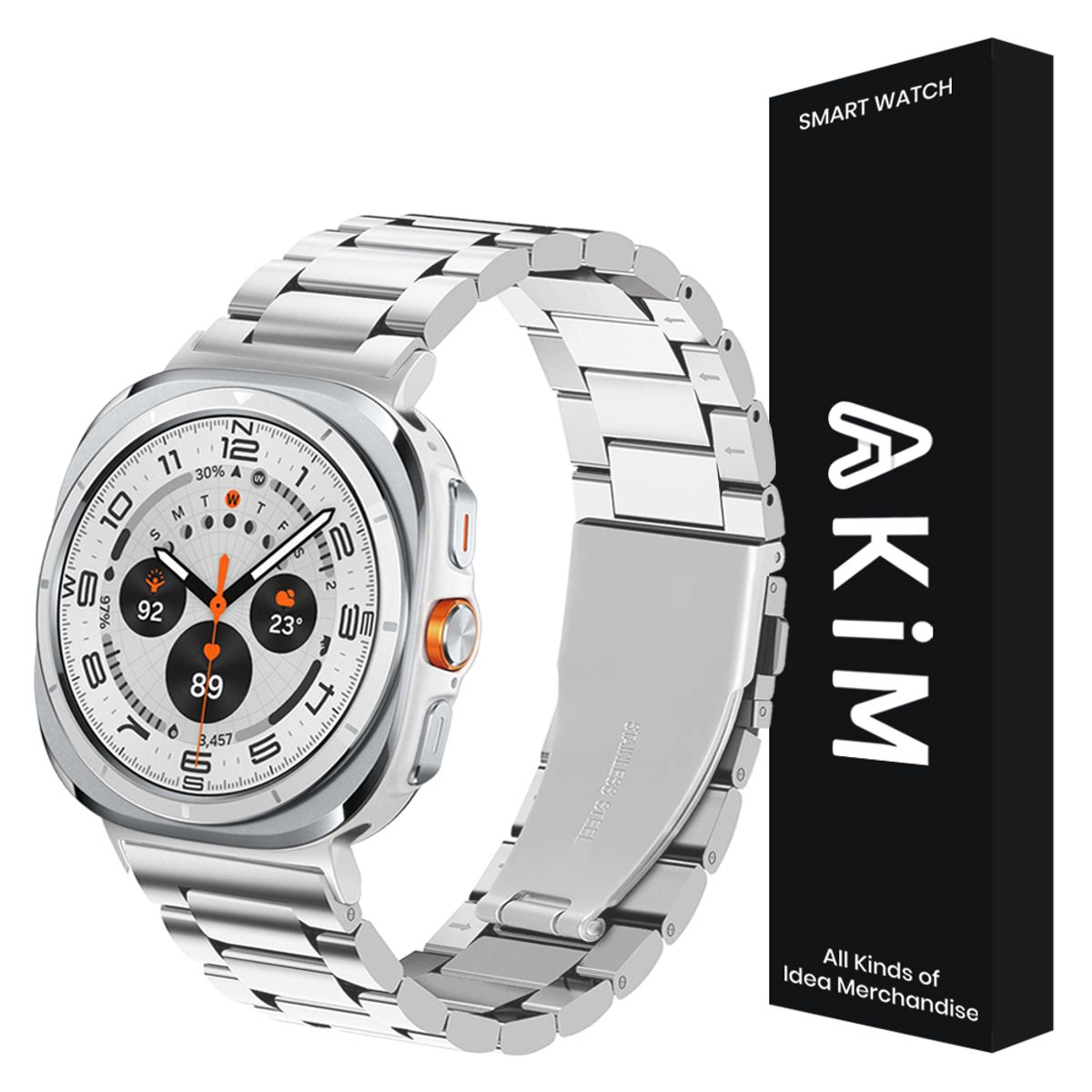 아킴(AKIM) 갤럭시워치 울트라 프리미엄 메탈스트랩 47mm