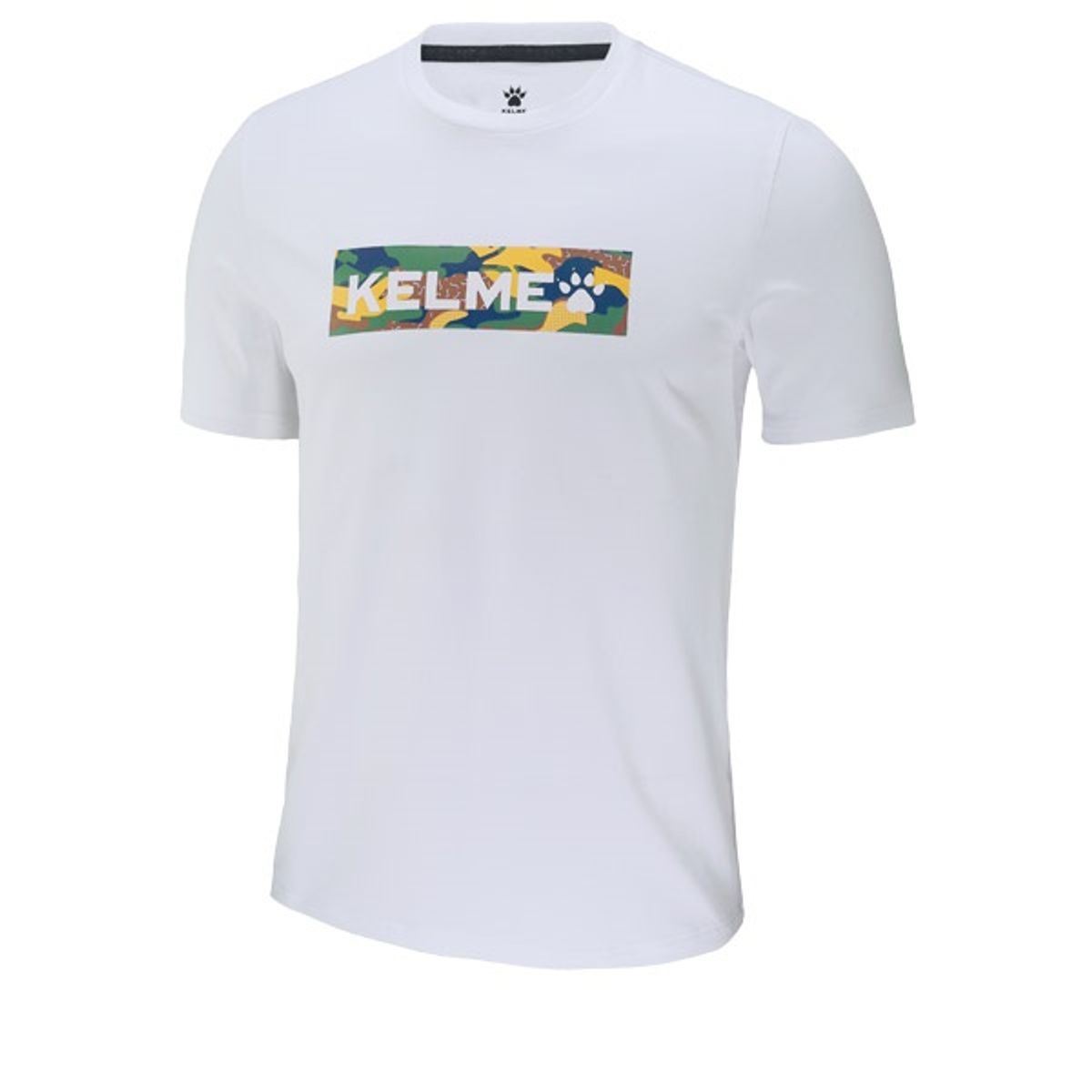 켈미(KELME) 3891542 캐주얼 스포츠 반팔 티셔츠 White