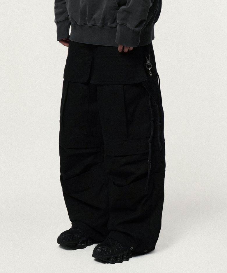 Ignis Twill Cargo Pants Black