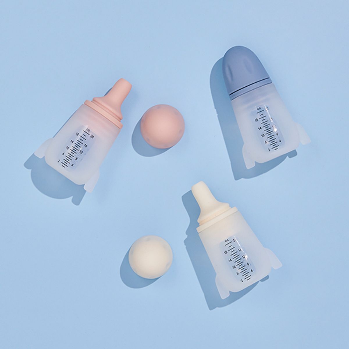 퍼기(FIRGI) 실리콘 로켓 물약병 (멀티용기) 3P