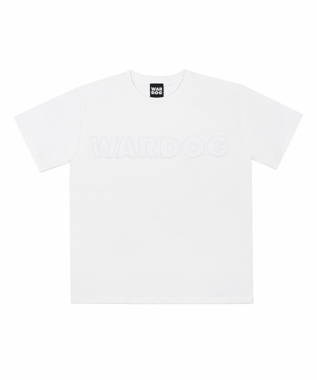 워독(WARDOG) 로고 티셔츠 화이트
