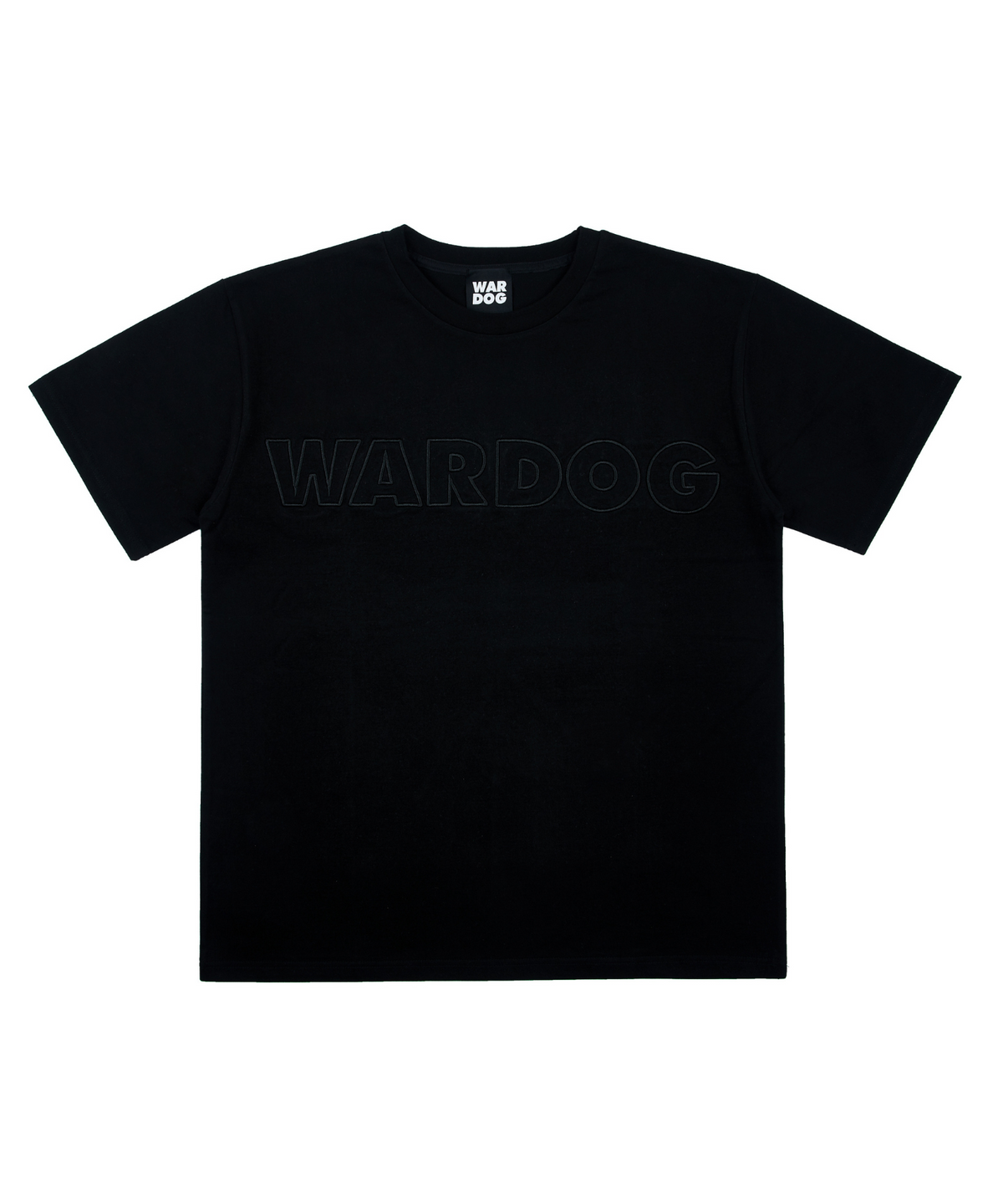 워독(WARDOG) 로고 티셔츠 블랙