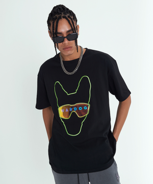 고글 티셔츠 II 블랙