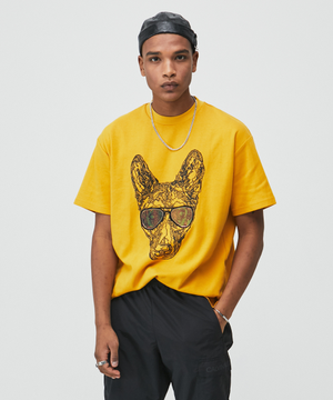 레이밴 티셔츠 머스타드