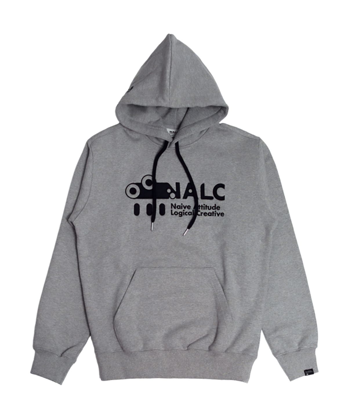 날씨(NALC) 로고 후디 - 멜란지 그레이