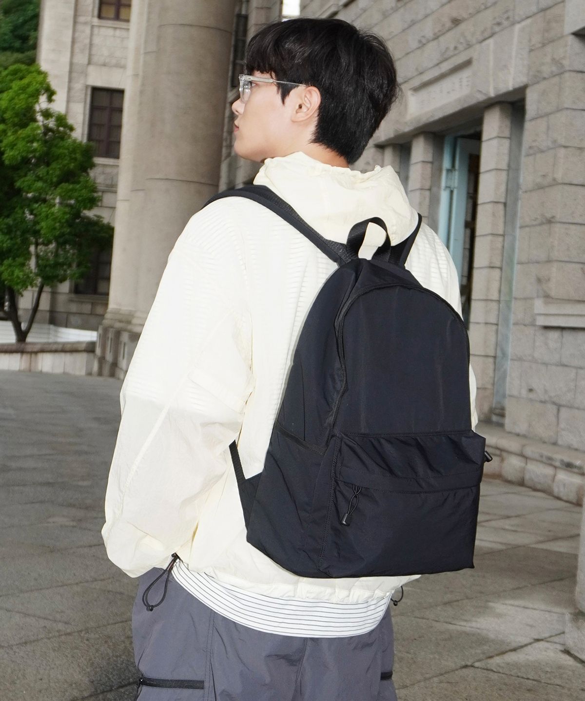 하 아카이브(HAHARCHIVE) [WITH 호수] 올 라운더 백팩 (블랙)