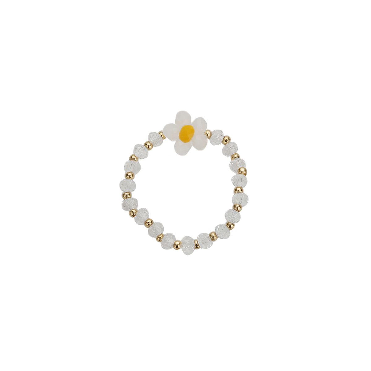 챠미(CHARMY) 데이지 비즈 반지
