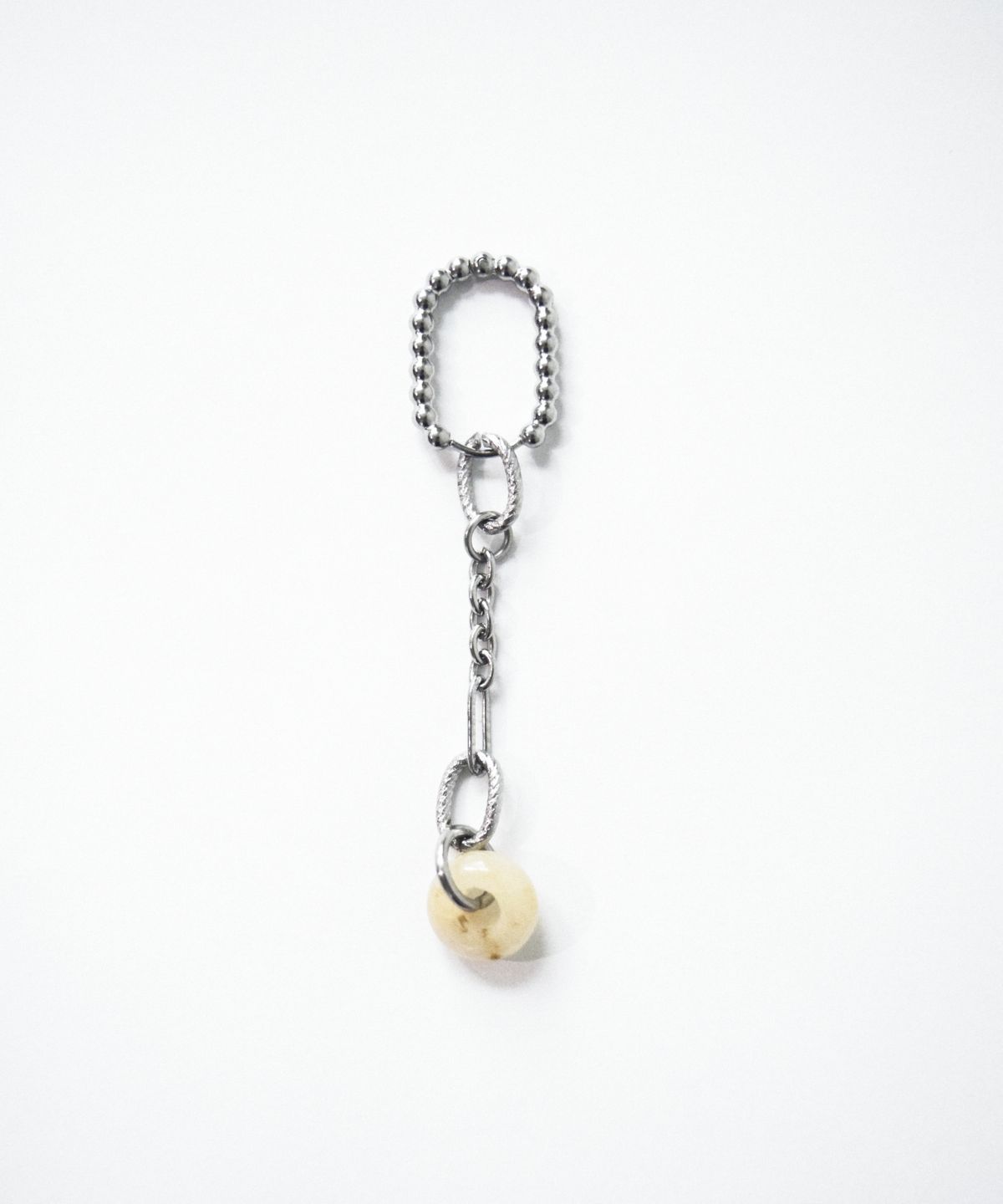 이보키(EVOKY) Jade ring charm_Ivory