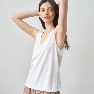 우먼스 햄프 기본 나시 티셔츠