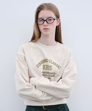 빈티지로고 맨투맨(KD2POG3101FCMY)