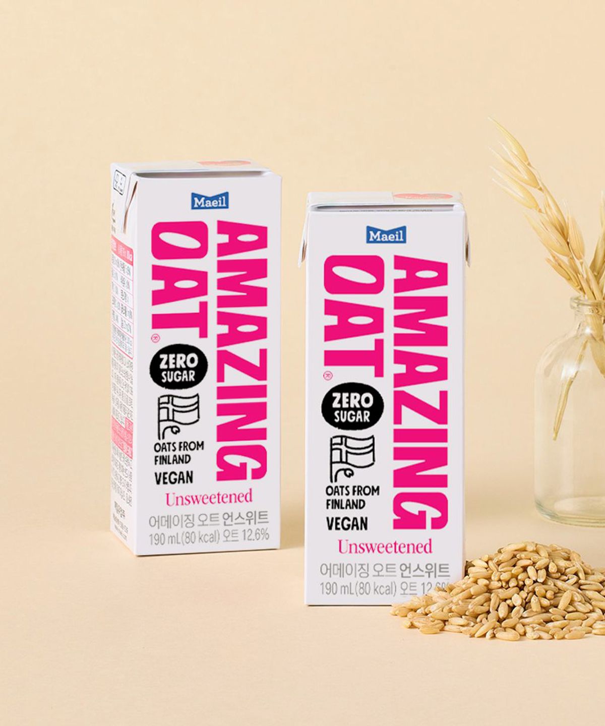 어메이징 오트(AMAZING OAT) 어메이징 오트 언스위트190ml 48팩