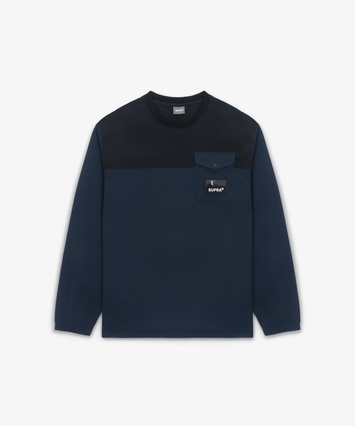 수프라(SUPRA) 우븐 긴팔 티셔츠