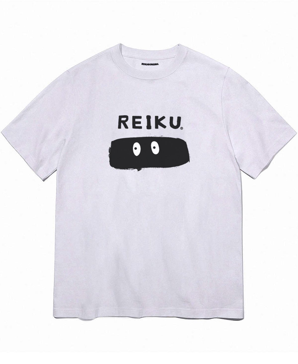 레이쿠(REIKU) RK 09 short tshirt white 생각 흰색 반팔티