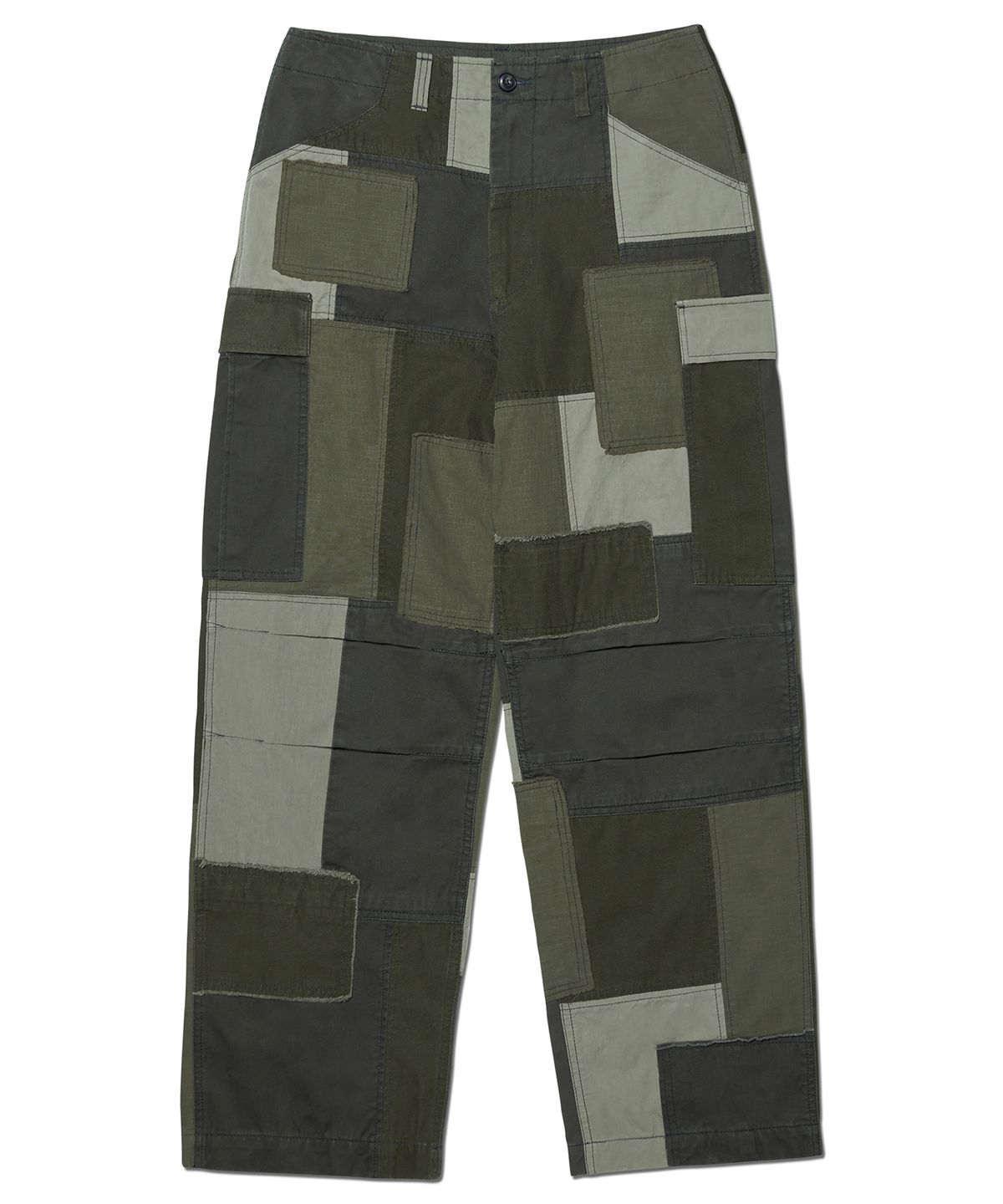 노매뉴얼(NOMANUAL) S.C MULTI PANEL PANTS - KHAKI