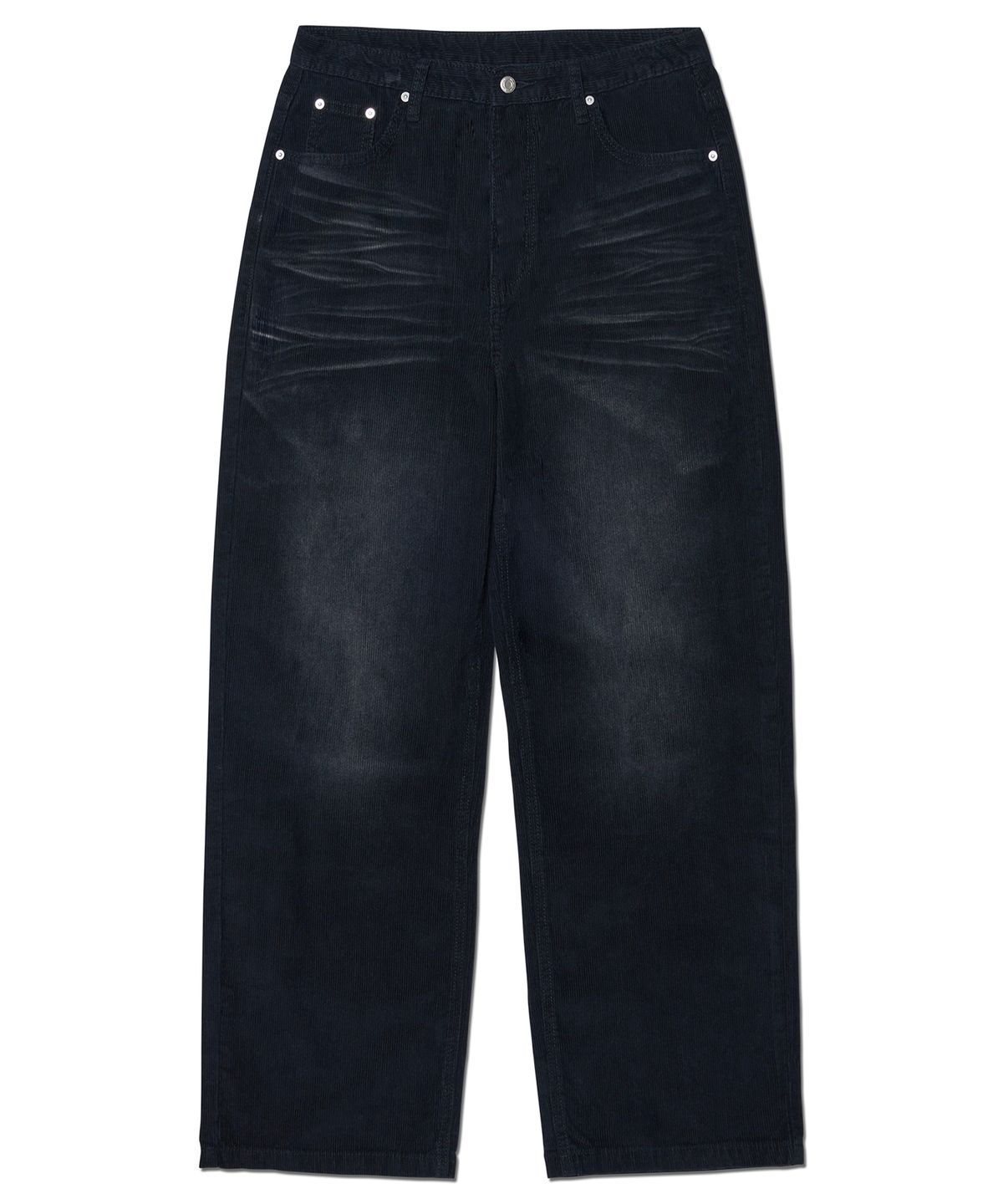노매뉴얼(NOMANUAL) W.S CORDUROY PANTS - BLACK