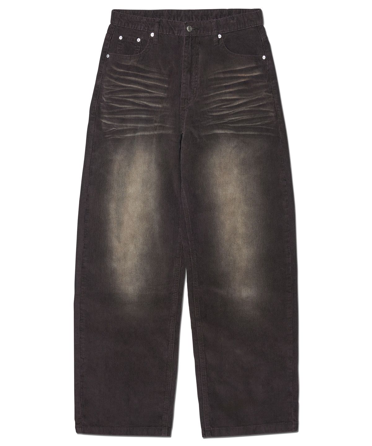 노매뉴얼(NOMANUAL) W.S CORDUROY PANTS - BROWN